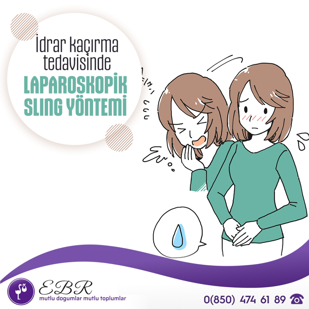 İdrar kaçırma tedavisinde laparoskopik sling yöntemi